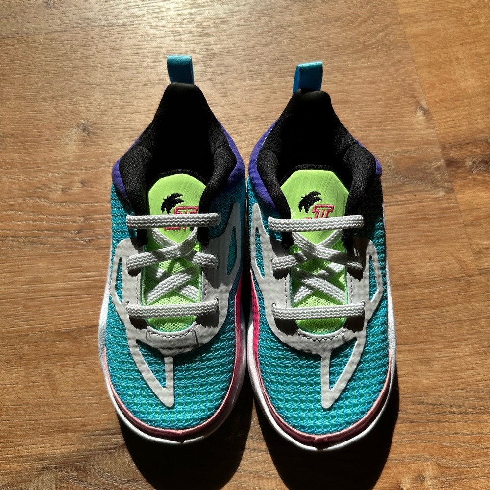 👟 Air Jordan Tatum 1 “Wave Runner” Toddler Size 9 – Teal Pink – New 🌊